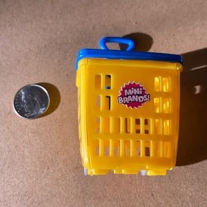 5/$8 Mini Brands Toy: Rolling Shopping Basket